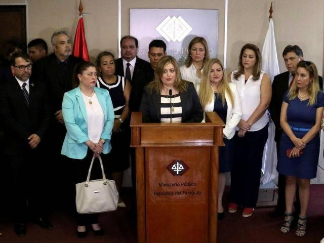 Em vídeo, CV avisa que cabeça de procuradora "está a premio" A procuradora-geral também disse que soube da ameaça algumas semanas atrás. (Foto: EFE/Andrés Cristaldo/O Estadão)