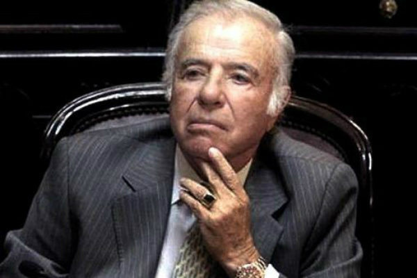  Carlos Menem manteve-se longe de condenações nos últimos anos graças ao foro privilegiado (Foto: Telam) 