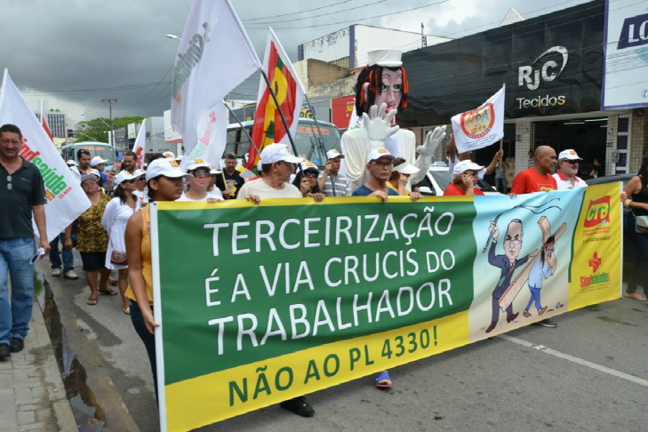 Terceirização deve ser discutida com equilíbrio, diz Dilma Rousseff Foto: Divulgação