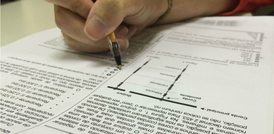 Provas deste domingo foram reservadas às questões de Matemática e Ciências da Natureza.