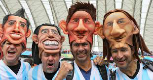 Brasilia veste-se de azul e branco com chegada de argentinos para jogo de amanhã