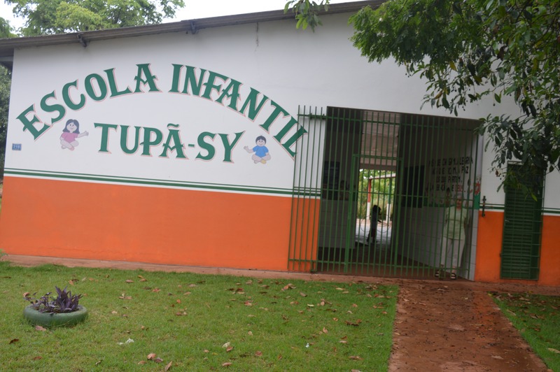 A escola atende crianças da Aldeia Amambai / Foto: Moreira Produções