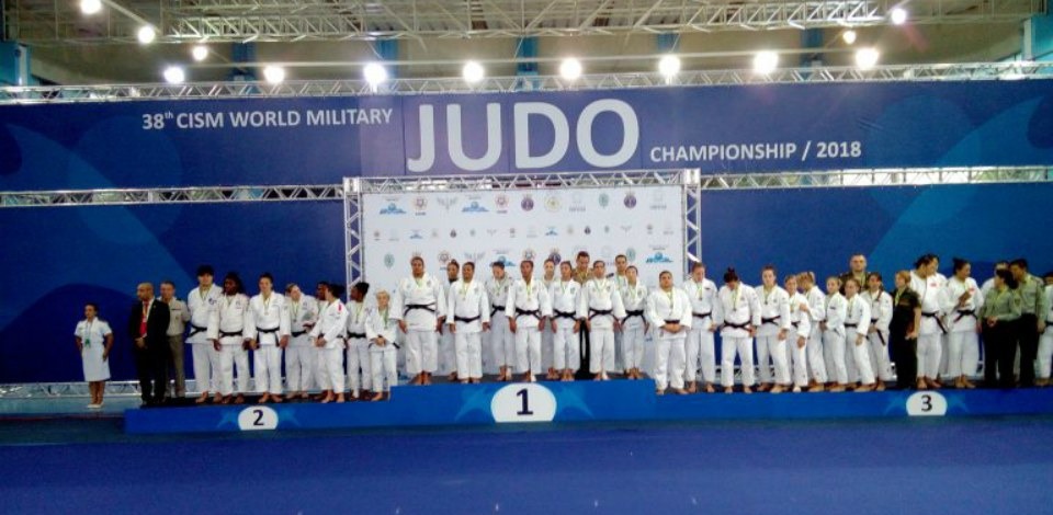 Brasil vence 38º Campeonato Mundial Militar de Judô Evento foi realizado no Rio de Janeiro, entre 8 e 12 de novembro.