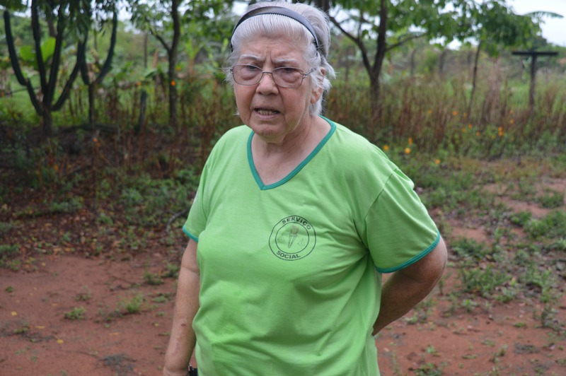 Irmã Ivani Bislin foi a primeira franciscana a chegar em Amambai para o projeto junto da irmã Sueli / Foto: Moreira Produções