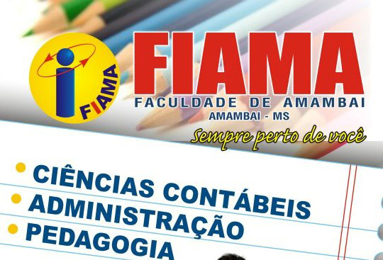 Fiama realiza vestibular com excelentes possibilidades de custeio
