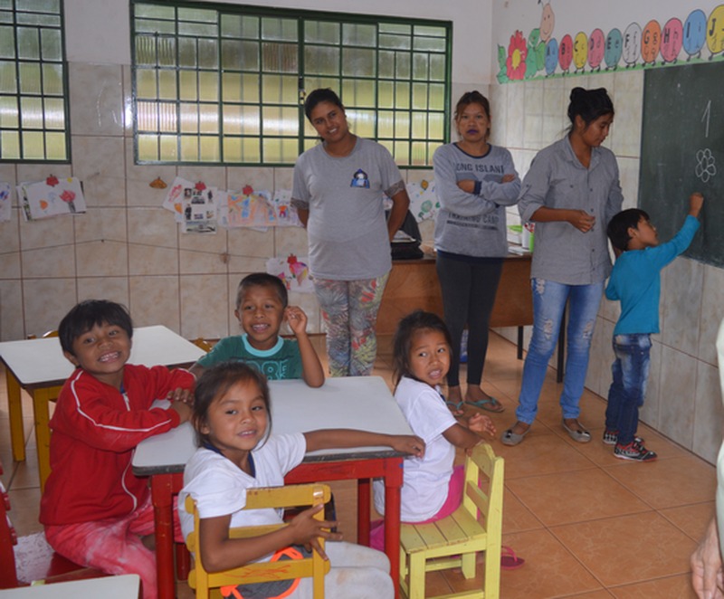 Escola Tupã Sy: projeto das Irmãs Franciscanas atende 26 crianças em Amambai