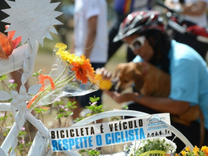 Chega a 639 o número de ciclistas mortos em Brasília nos últimos 13 anos