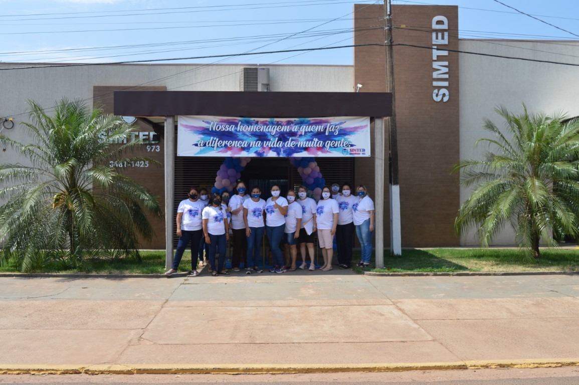 Evento aconteceu em frente a sede do Simted / Foto: Moreira Produções