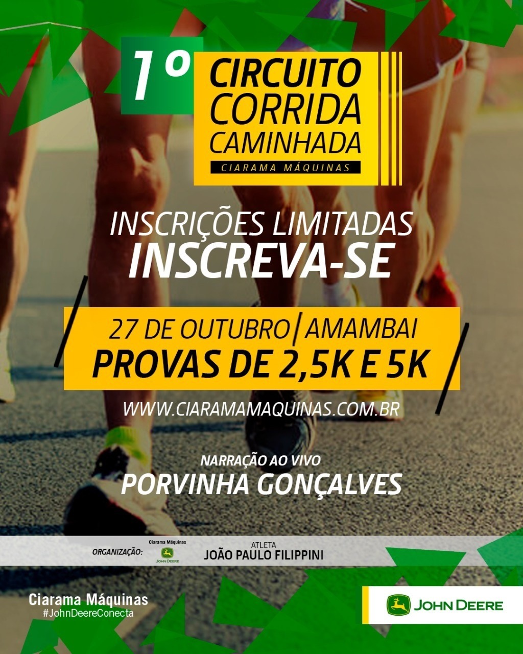Ciarama Máquinas Agrícolas realiza 1º Circuito de Corrida e Caminhada Ciarama Máquinas Agrícolas realiza 1º Circuito de Corrida e Caminhada