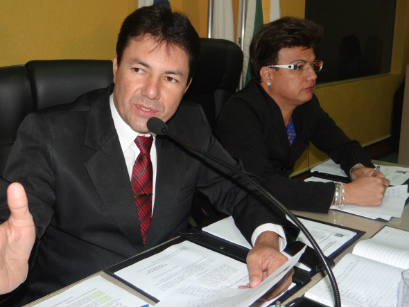 Jaime Bambil pede estacionamento na vila Jardim Panorama em Amambai Presidente do legislativo de Amambai, vereador Jaime BambilFoto: Moreira Produções