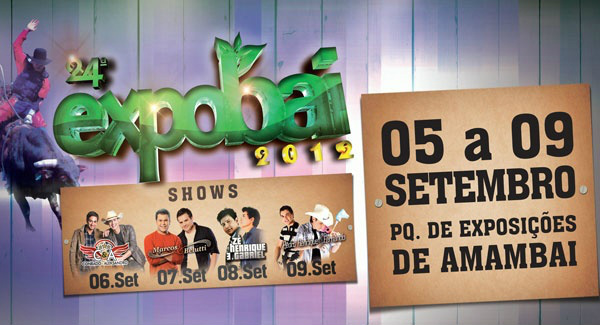 Expobai 2012: Programação desta quinta-feira (6) Expobai 2012: Programação desta quinta-feira (6)