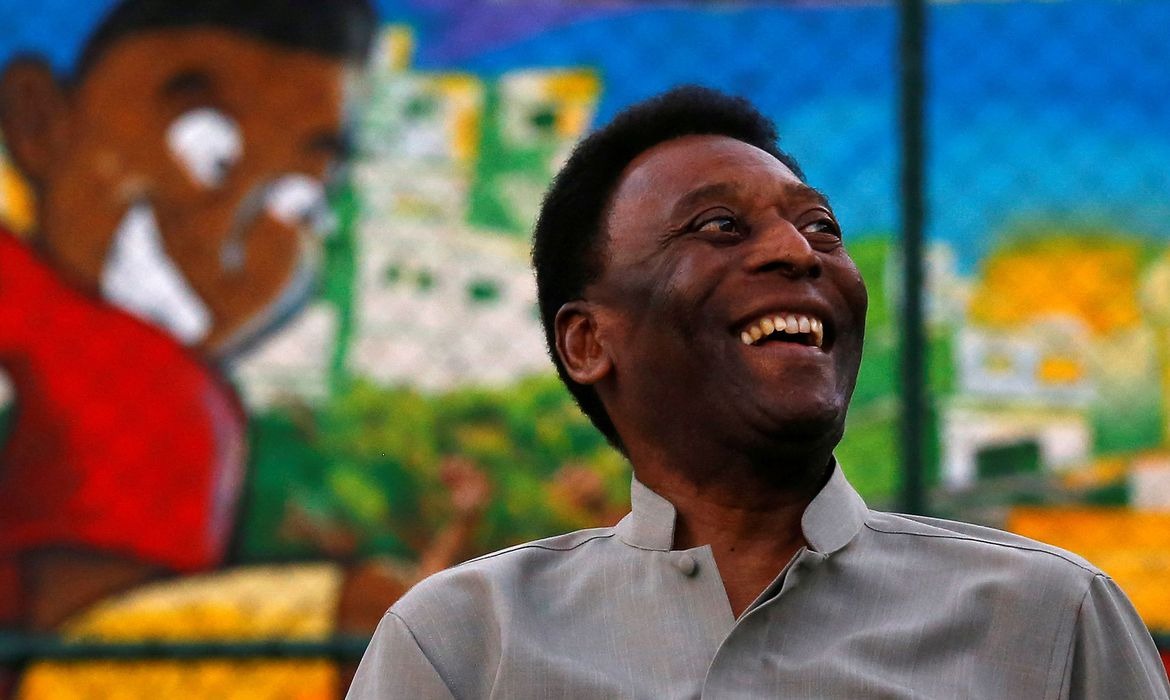 "Me sinto cada dia melhor", diz Pelé em publicação em rede social Foto: Agência Brasil