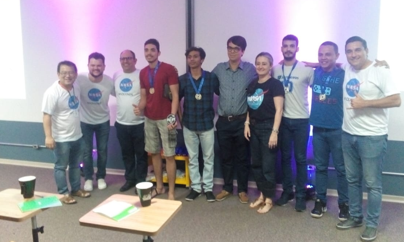 Estudantes tiveram a experiência de apresentar seus projetos - Foto: Foto: Divulgação / IFMS