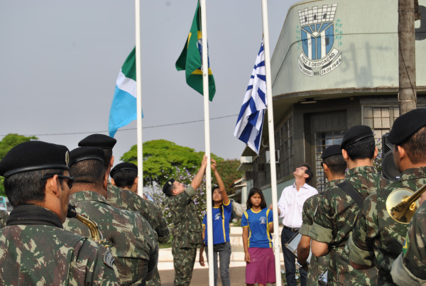 Semana da Pátria: Cerimônia de hasteamento dos pavilhões nessa quinta-feira (6)