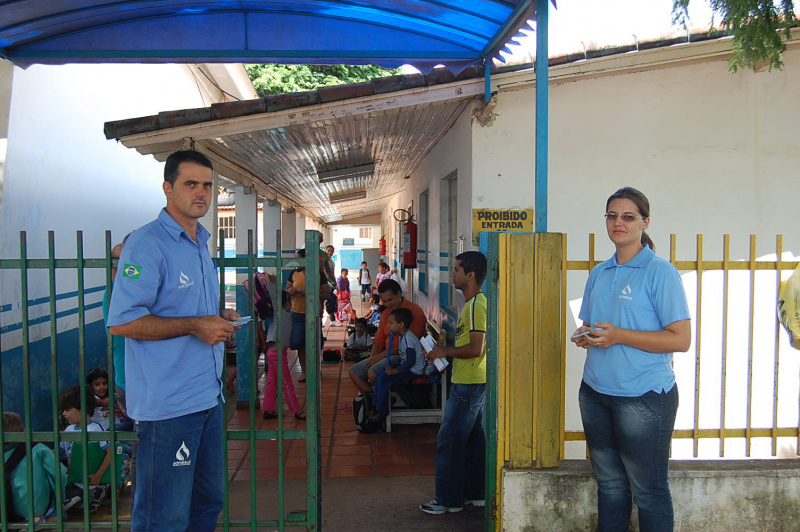 No Dia da Água, Sanesul de Amambai realiza campanha educativa