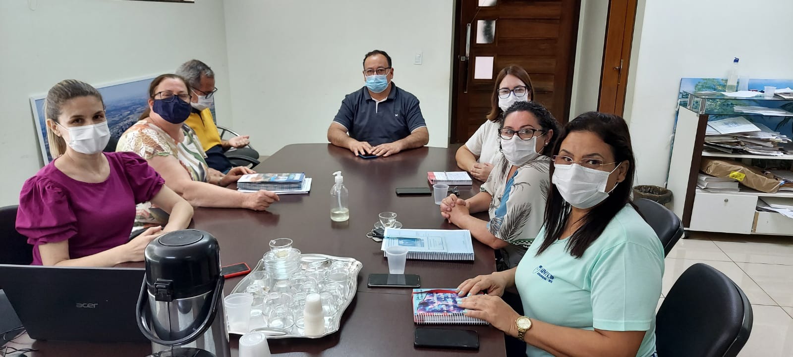 Reunião aconteceu nessa terça-feira (16) / Foto: Amambai Notícias
