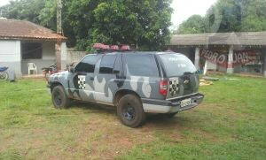 PMs perseguiam bandidos do PCC (foto: Pedro Juan News)