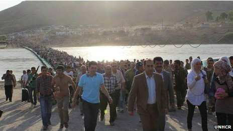 Cerca de 17 mil refugiados podem ter deixado a Síria rumo ao Iraque Curdistão