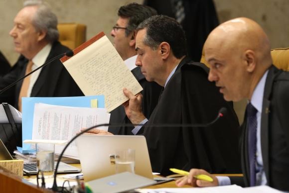Quatro ministros do STF votam a favor da restrição ao foro privilegiado Foto: Divulgação