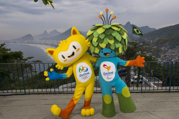 Macotes dos Jogos Olímpicos 2016Divulgação Rio 2016 - ALEXFERRO.COM.BR
