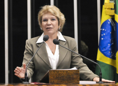 Marta Suplicy entrega carta de desfiliação do PT A senadora diz que foi isolada e estigmatizada pela direção do partido / Foto: Divulgação
