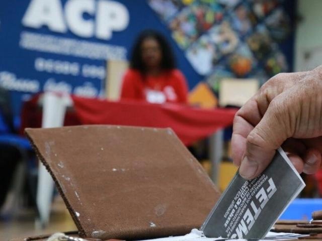 Em prévia da apuração, 90% dos votantes aprovam Chapa Fetems Forte Foto: Divulgação