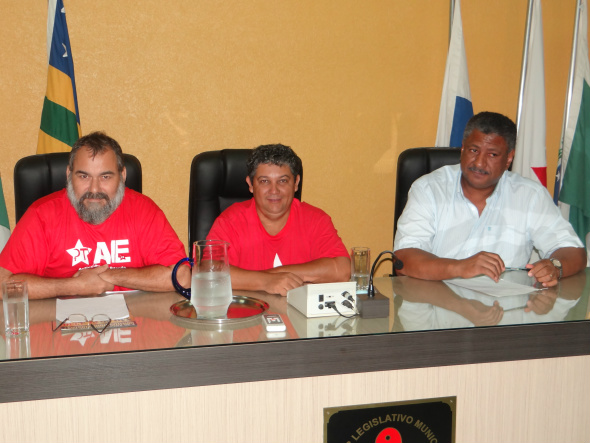 E/D- Humberto Amaducci, Marcos Estigarribia e João GrandãoFoto: Moreira Produções