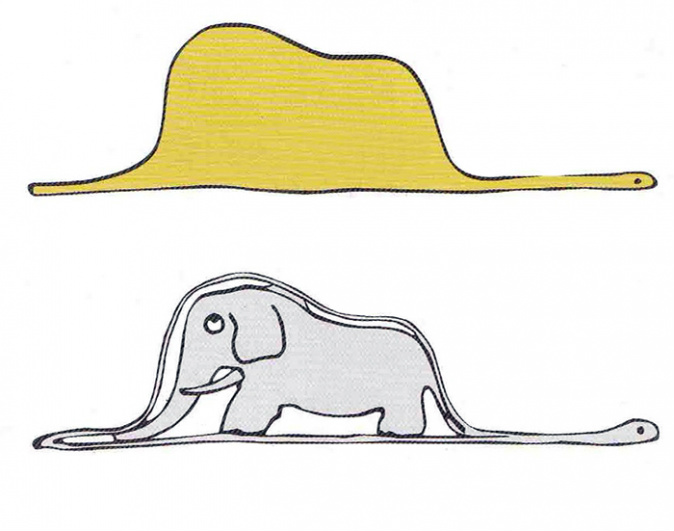 As Lições do Pequeno Príncipe: A Lição sobre o chapéu, o elefante, e a  jibóia