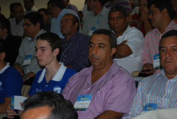Vereadores de Amambai participam de Congresso em Campo Grande Presidente da Câmara, vereador Carlinhos (PPS), durante seminário / Foto: Assessoria