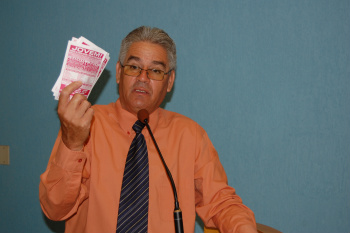 Sessão da Câmara de Vereadores acontece na quinta-feira, dia 10 Presidente do Legislativo de Amambai, vereador Osvaldo Machado Franco (Coconho).