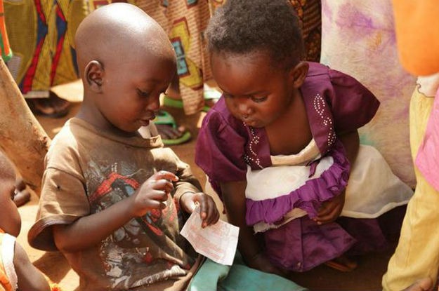 Crianças refugiadas burundesas. Foto: Unicef/ Pflanz