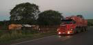 Acampamento indígena na beira da MS 463 