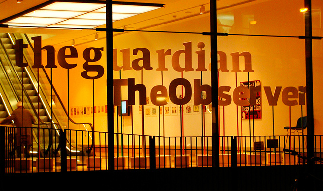 Guardian foi ameaçado por ação judicial: 