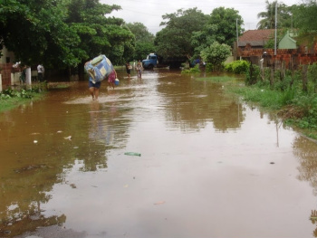 Chuva continua assolando MS nesta segunda