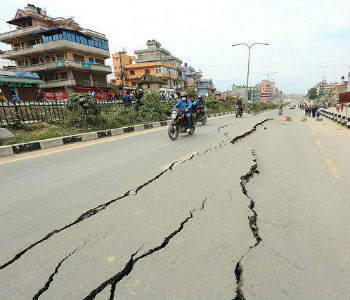Estragos causados pelo terremoto no Nepal. Foto: Pnud Nepal/Laxmi Prasad Ngakhusi