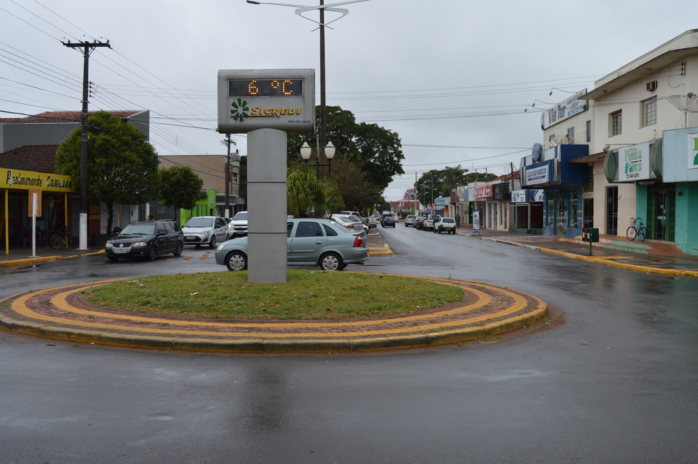 No final da manhã desta segunda, termômetros registravam 6° / Foto: Moreira Produções