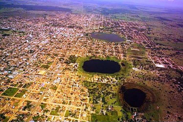 Três Lagoas será a última a ficar sem água no planeta Vista panoramica de Três Lagoas-MS