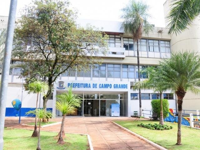 Prefeitura de Campo Grande. (Foto: Paulo Francis).