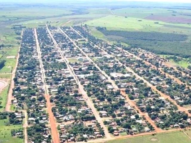 Vista aérea de Paranhos; município foi instalado há 31 anos e celebra aniversário neste sábado. (Foto: Divulgação)