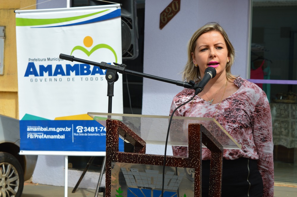 Na manhã da sexta (12), Coopervesty foi reinaugurada em Amambai A vereadora Janete Córdoba auxiliou a Cooperativa a conseguir um local junto ao poder público / Foto: Moreira Produções