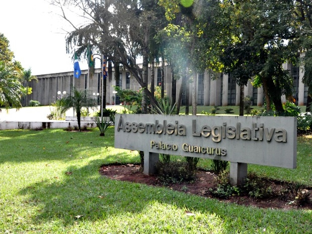 Prédio da Assembleia Legislativa de Mato Grosso do Sul — Foto: Fernando da Mata/G1 MS