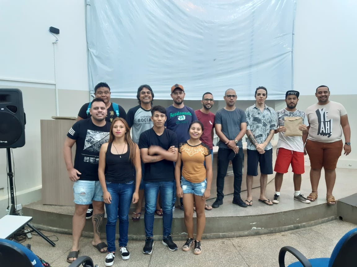 Chapa vencedora junto da comissão eleitoral / Foto: Divulgação