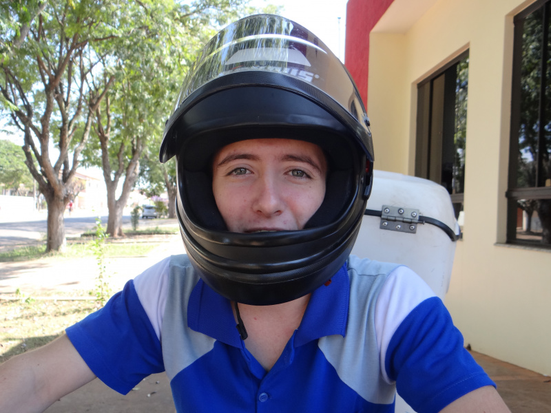 Lucas Edlin, motociclista amambaiense.