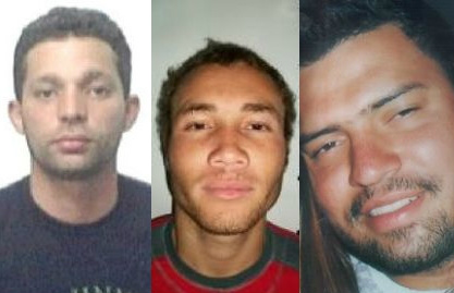 Samir, lixa e Bijula – mortos em confronto com a Polícia. (Foto: Arquivo/Jornal da Nova)