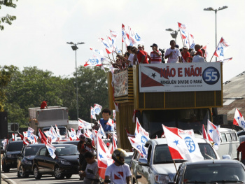 Em plebiscito, eleitores do Pará rejeitam divisão do estado em três Em plebiscito, eleitores do Pará rejeitam divisão do estado em três