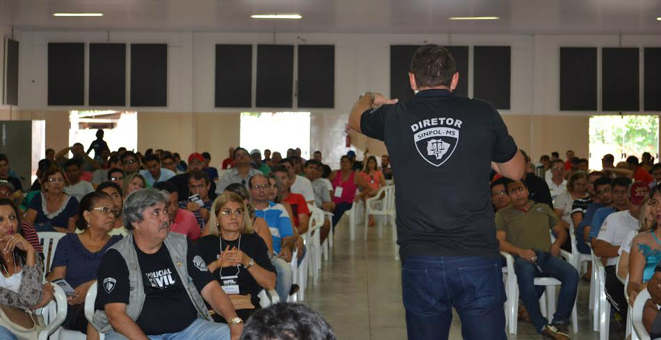 Sinpol-MS rebate informações do governo sobre negociação salarial