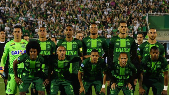 Chapecoense enfrentaria o Atlético Nacional de Medellín pela final da Copa Sul-AmericanaFoto:  Divulgação