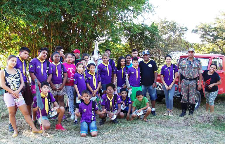 PMA realiza Educação Ambiental por três dias para alunos do grupo desbravadores