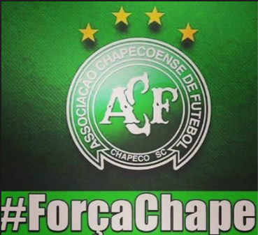 #ForçaChape é a hashtag mais usada no Twitter no mundo Hashtag #ForçaChape é uma das mais usadas no Twitter hojeFoto: Divulgação