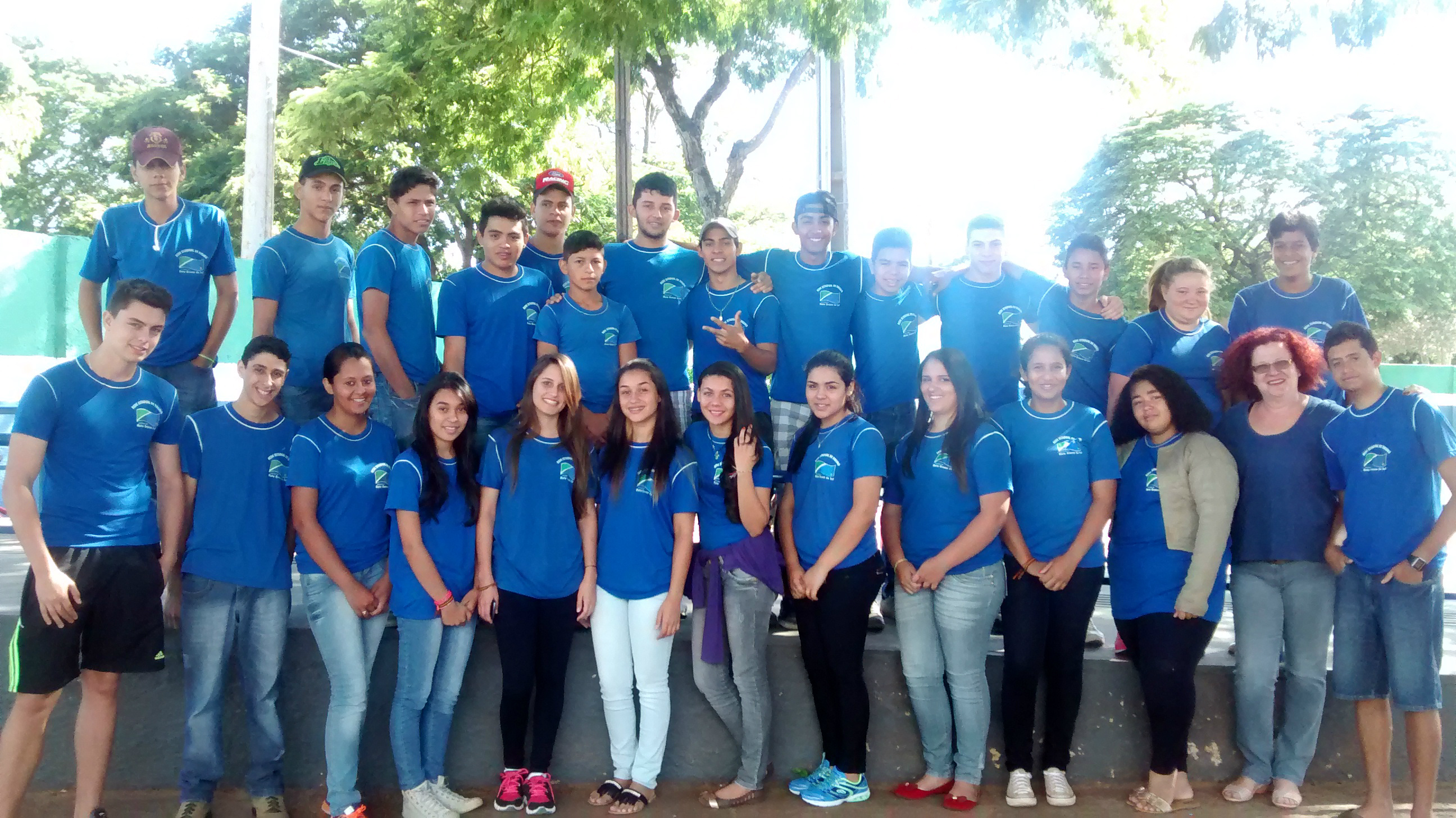 Alunos do 9º B.